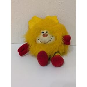 Rainbow Brite Spark Sprite Orange Plush Taco Bell 1983 Squeaks Vintage‎